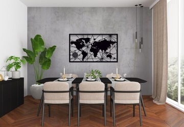 КАРТА МИРА НА СТЕНУ 120х70 см АЖУРНАЯ КАРТИНА КАРТА МИРА ДЕРЕВЯННАЯ СТЕНА