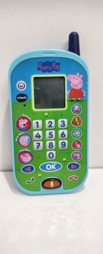 Vtech 80-523104 Обучающий игрушечный телефон Peppas, многоцветный