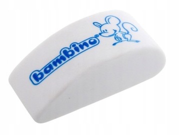 GUMKA DO ŚCIERANIA Myszka 1 szt. BAMBINO//