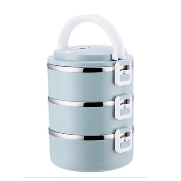Food Bento Box Stainless Steel Multi-Layer Sealed Lunch Box For Women Kids