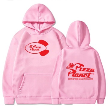 męska bluza Pizza Planet bluzy z nadrukiem obsługu