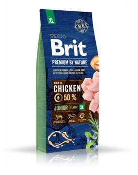 Brit Premium Food by Nature Junior xl 15 кг