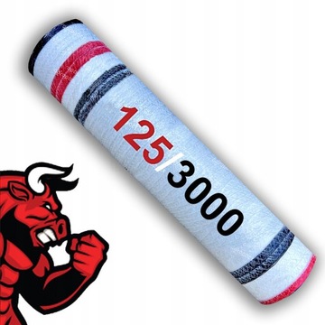 NAJMOCNIEJSZA! Siatka 125 x 3000m POWER NET do owijania bel słomy siana HIT