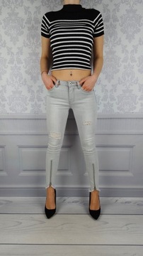 #DAMSKIE SPODNIE JEANS DOPASOWANE Kalifornia 2 New