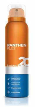 PANTHEN PLUS 20% PANTHENOL PIANKA NA OPARZENIA