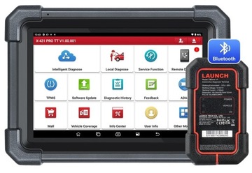 LAUNCH X431 PRO TT INTERFEJS DIAGNOSTYCZNY OBD2 PROFESJONALNY OBD j.POLSKI