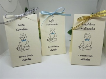 WA16A Благодарственное письмо + открытка на крещение