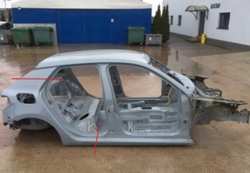 AUDI A1 82A ĆWIARTKA BŁOTNIK TYŁ TYLNA PRAWA