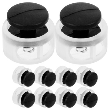 PLASTIKOWA KLAMRA LINKA SPRĘŻYNOWA 10 SZT