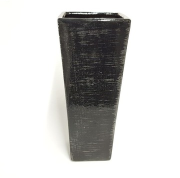 WAZON CERAMICZNY NA KWIATY CZ-SR POŁYSK wys 26 cm