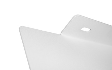 МЕТАЛЛИЧЕСКИЙ ДЕРЖАТЕЛЬ ПОЛКИ ДЛЯ СТАНДАРТНОГО ДЕКОДЕРА DVD ТЮНЕРА БЕЛЫЙ ВЫСОКОГО КАЧЕСТВА