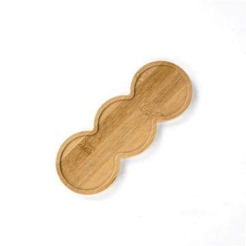 Wooden Soap Dispenser Tray Vanity Countertop