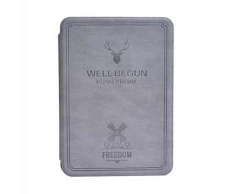 ETUI DO KINDLE Paperwhite 4 Pokrowiec DEER SZARY