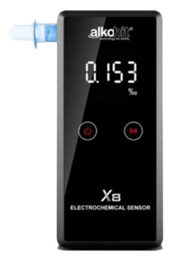 X8 Alkohit Elektrochemický Alkoholtester Kalibrace