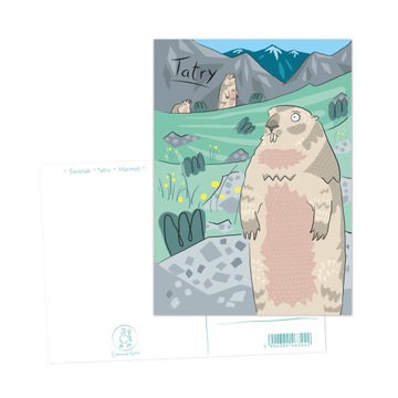 Pocztówka Tatry Świstak