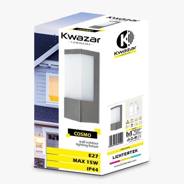 НАРУЖНЫЙ НАСТЕННЫЙ СВЕТИЛЬНИК ФАСАДНЫЙ САДОВЫЙ СВЕТИЛЬНИК E27