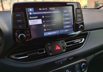 Hyundai i30 III Wagon Facelifting 1.5 T-GDI 48V 160KM 2023 Hyundai i30 1.5 T-GDI 48V 160KM Smart Salon PL Serwis ASO FV23 1.5 Benzyna, zdjęcie 19