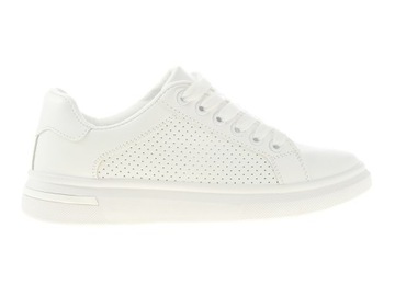 DAMSKIE BUTY TRAMPKI SPORTOWE ALL WHITE r. 37