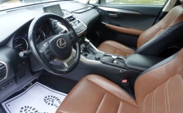 Lexus NX I SUV 300h 197KM 2014 Lexus NX 300h 197KM Hybryda 4x4 Automat Skora Grzane fotele Navi Biala per, zdjęcie 12