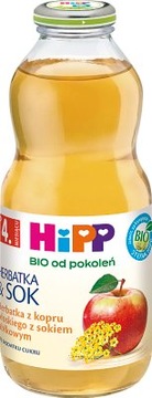 HiPP Herbatka z kopru włoskiego, z sokiem jabłko