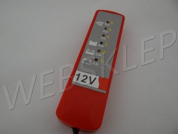 TESTER ELEKTRONICZNY AKUMULATORA I ALTERNATORA MIERNIK BATERII