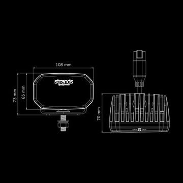 Светодиодная лампа Strands FOR9T NO-GLARE WORKLIGHT 31W