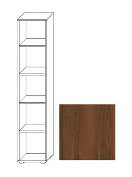 Regał VICTORIA R-OTW 40 cm orzech ecco - kolory