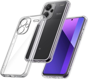 Etui do Xiaomi Redmi Note 13 Pro+ Plus 5G WZMACNIANE 360° CLEAR