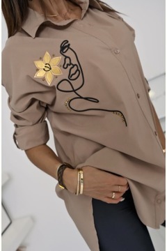 Повседневная рубашка EMMELINE OVERSIZE! WZ.9 л