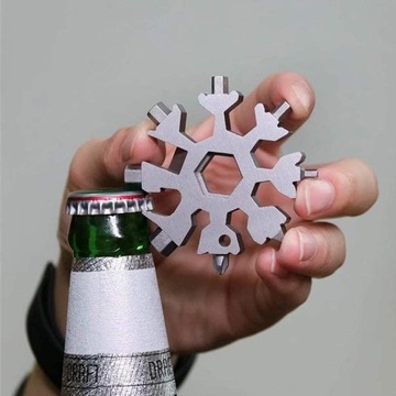 КЛЮЧ МНОГОФУНКЦИОНАЛЬНЫЙ СНЕЖИНКА MULTITOOL SNOW 18IN1