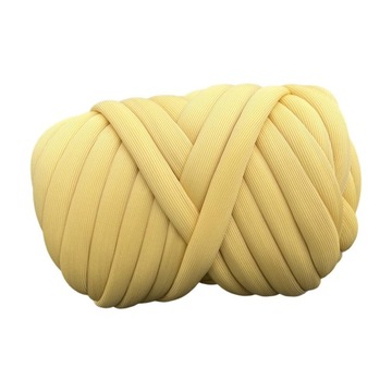 250G grubej przędzy Jumbo Tubular Yarn Yellow