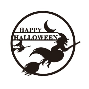 Artysta zbiera dekoracje na Halloween z okazj