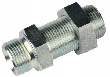 Nypel grodziowy 3/8'' x 3/8'' złączka prosta GR