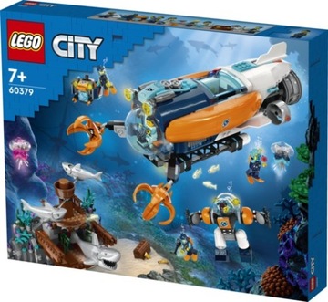 LEGO - CITY - ŁÓDŹ PODWODNA BADACZA DNA MORSKIEGO - 60379