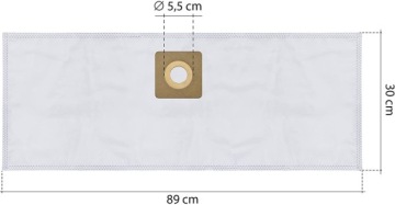 5 -кратные мешки для Bosch AdvancedVac 20 UniversalVac 15