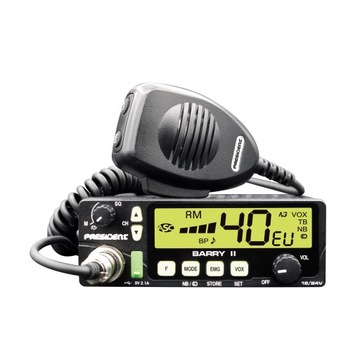 ПРЕЗИДЕНТ CB RADIO БАРРИ ПРЕЕМНИК ASC ЭНДИ A3K