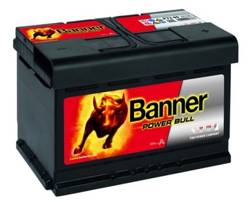 BANNER POWER BULL 72Ah 660A
