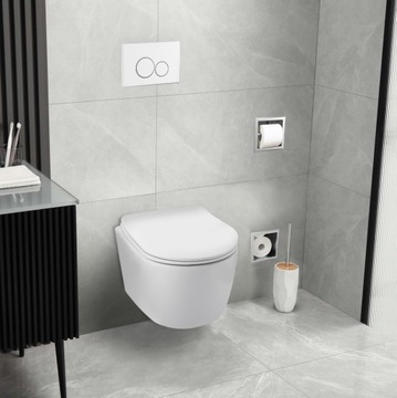 7 в 1 BALNEO УНИТАЗНЫЙ КОМПЛЕКТ ВСТРОЙНОГО МОНТАЖА РАМКА ДЛЯ УНИТАЗА КНОПКА ПОДВЕСНОЙ УНИТАЗНЫЙ КОМПЛЕКТ