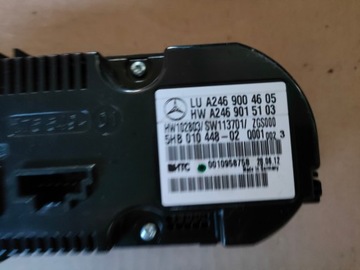 MERCEDES W246 ПАНЕЛЬ КОНДИЦИОНЕРА ВОЗДУХА
