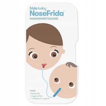 Назальный аспиратор от насморка Фрида Грушка Фильтры Соль