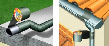 ЛЕНТА БИТУМАЛЬНАЯ РЕМОНТНАЯ SIKA MULTISEAL 100MM X 10MB СЕРАЯ