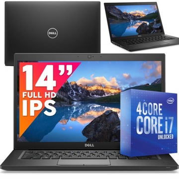 DELL LATITUDE 14 FULL HD i7 QUAD CORE 16/1TB SSD NVMe WIFI BT PREMIUM | PRO