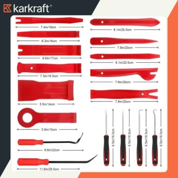 СЪЕМНИКИ ЛЕЗВИЯ ДЛЯ СНЯТИЯ ОБИВКИ КРЫШКИ РАДИО КЛЮЧИ 38 шт.