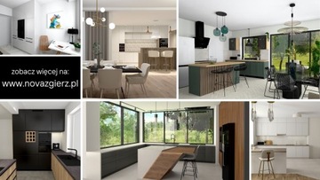 Projekt kuchni + rysunki dla stolarza