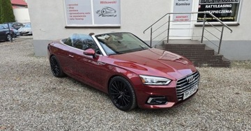 Audi A5 F5 Cabrio 2.0 TFSI 252KM 2018 Audi A5 Cabrio 2,0 benzyna 252 KM Quattro NAVI Full LED zarejestrowany 2.0, zdjęcie 10