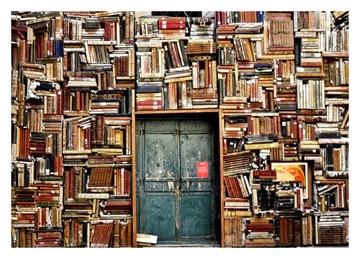 Fototapeta 3D biblioteka książki 208x146 F001056