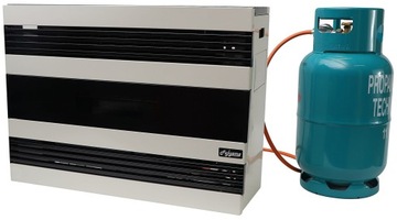 Piecyk, ogrzewacz gazowy 10 kW FHS12000MFC+wentyla