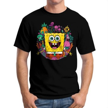 Koszulka Męska Spongebob Kanciastoporty S