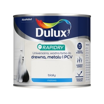 Farba Dulux RAPIDRY 0,4L BIAŁA MAT NOWOŚĆ!