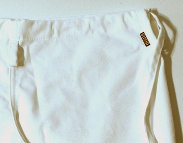 Белые тренировочные брюки Judo Aikido 160, 100% хлопок.